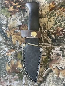 Vintage Aitor Fighting Knife w/ Custom Handmade Leather sheath