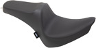 DS Black Vinyl Smooth Predator III 2 Up Seat for Heritage Softail Classic 00-17 (For: 2013 Harley-Davidson Heritage Softail Classic F...)
