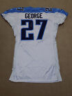 Eddie George Game Worn Signed Jersey 2003 Tennessee Titans NFL Auctions PSA HOF