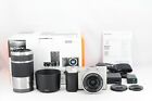 New ListingSony Alpha A6000 (Kit with 16-50mm & 55-210mm Zoom) silver Near Mint #7710