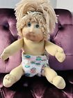 Cabbage Patch Kids Girl Doll 1984 Jesmar Green Eyes, Freckles And Wheat Hair!