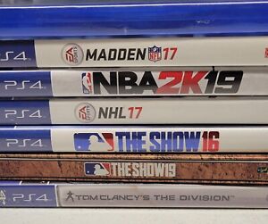 PS4 Games Used