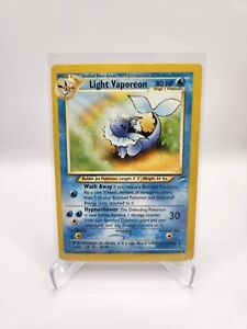 Pokemon 2000 WOTC Neo Destiny: Light Vaporeon 52/105 - LP/MP