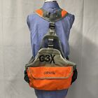 Orvis Pro Hunting Vest Adjustable to any size * Stained & Has Embroidery READ
