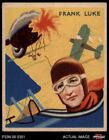 1933 National Chicle Sky Birds #12 Frank Luke 2 - GOOD