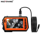 4.3in Dual Lens Endoscope Sewer Drain Pipe Inspection Camera 1080P 5M cable