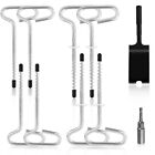 New Listing10pcs Ice Anchor Drill Adapter Kit, Ice Anchor Ice Fishing Equipment Auger Ic...