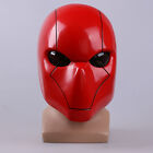 Red Hood Helmet Cosplay Batman Wayne Full Head Helmet PVC Halloween Mask Props