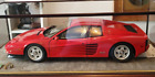 Pocher 1:8th 1987 Ferrari Testarossa Mint Condition In Custom Display Case