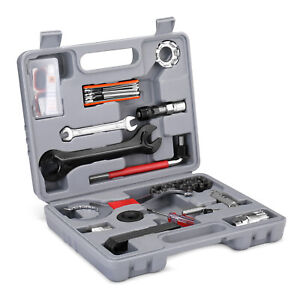 Bike Repair Tool Kit Set - Multi-function 25PCS Bicycle Maintenance with Box