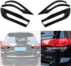 Black Tail Light Lamp Cover Trim Bezel Accessories For Jeep Grand Cherokee 14-22 (For: 2021 Jeep Grand Cherokee)