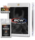 New (1) BCW 35pt One Touch Magnetic Trading Card Holder For Standard Cards
