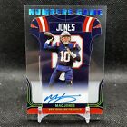 2022 Contenders MAC JONES “Numbers Game” Acetate On Card Auto NG-MJO Autograph