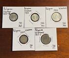 NICE! Philippines World Foreign Silver Coin Lot! Philippine Coinage