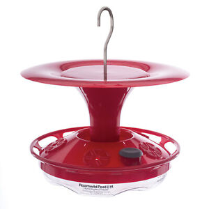 Roamwild Hummingbird feeder - Red Tray - NEW but Old Style without gasket