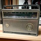 Zenith Transistor Radio Royal 74 Deluxe Lunch Box Long Distance Works Great