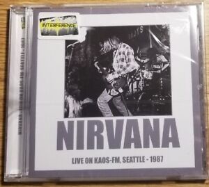 Nirvana - Live On KAOS-FM, Seattle-1987 [CD] New, Sealed - Rare (2015)