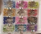 AIEX 1200 Pieces Sewing Pins Multicolor Head Pins Straight for Dressmaker
