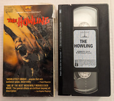 New ListingThe Howling VHS Tape Werewolf Horror Dee Wallace Joe Dante VCR Tape 1981