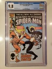 Spectacular Spider-Man 116 CGC 9.8, Marvel Comics 1986