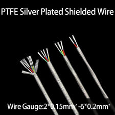 PTFE Silver Plated Shielded Wire 2*0.15mm²-6*0.2mm² Multicore Strand Copper Wire