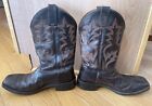 Harley Davidson Men’s Western Cowboy Boots Stockwell Brown 93144 Size 10.5 M
