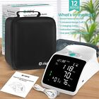 NEW LED Blood Pressure Monitor Portable Upper Arm Large Cuff Monitor