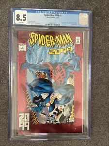 Spider-Man 2099 #1 Marvel Comics 1992 Red Foil Cover CGC 8.5