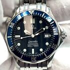 OMEGA Seamaster Blue Wave Dial 300 M Men's Watch-Working