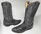 Nocona Cowboy Western Rodeo Boots Mens Size 12D Gray Leather