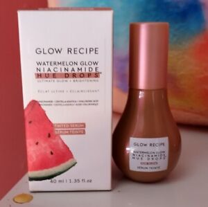 New ListingGlow Recipe Watermelon Glow Niacinamide Hue Drops Tinted Serum *Sun Glow*