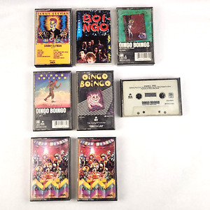 Oingo Boingo Danny Elfman Cassette Tape Lot of 8 Nothing to Fear  Only a Lad