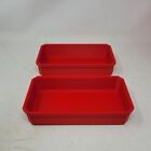 Fits Milwaukee Packout Low Profile Storage Bin Tray Red 2 Organizers