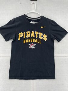 New ListingPittsburgh Pirates Shirt Adult Small Black Short Sleeve Tee MLB Nike Men