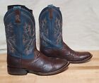 Rod Patrick Cowboy Boots , Mens 11.5 D , Smooth Ostrich , Round Toe , 3768