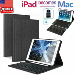 Smart Case With Bluetooth Keyboard Cover For iPad 5th/6th gen 9.7