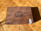 Vintage Corina Jose Escalante & Co Western Shape Wooden Cigar Box Antique