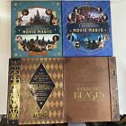 Lot Of 4 Harry Potter Books Movie Magic Film Wizardry Fantastic Beasts Crimes Of