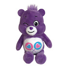 Care Bears Purple Share Bear Special Edition Collector Bean Plush 2021 NWOT