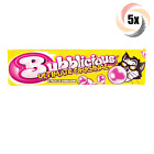 5x Packs Bubblicious Ultimate Original Flavor Bubble Gum | 5 Pieces Per Pack