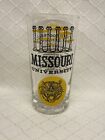 University of Missouri Football RARE 1967 Glass Tumbler Mizzou Tigers MFA Oil