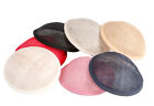 12cm Dome Sinamay Fascinators Base Hats Making Crafts Millinery 100% AU Seller