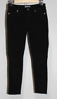 PAIGE VERDUGO | ANKLE Women's Size 26 Black Skinny Jeans Stretch Mid Rise