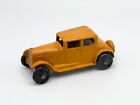 Vintage Tootsietoy 1930s Orange Buick Coupe #101 Metal Original 2.25
