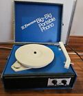1960s  Vintage Emerson Big-Big Portable Phono Record Player  TESTED Working!