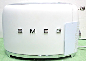 NWT! - SMEG TSF01WHUS White 50's Retro Style 2 Slice Toaster - Fast Free Ship!