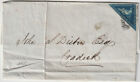 Cape of Good Hope 1855-58 4d Triangle Sc 4 on Part Entire, Deep Color 3 Margins