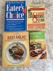 Lot of 4-Eater's Choice,No Red Meat,8-Week Cholesterol Cure, Low-Fat Cholesterol