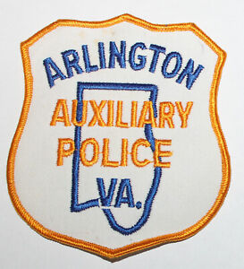 Old ARLINGTON AUXILARY POLICE Virginia VA PD Vintage