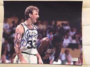 Larry Bird Signed Autographed 8x10 Photo COA.HOF, “Celtics”
